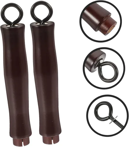 Miniatura 7 de 2 piezas de mango de wok mango de sartén accesorios de wok mango extraíble mango de sartén mango de agarre para olla caliente, mango de sartén mango