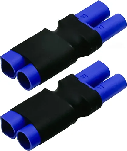 Miniatura 3 de EC5 macho a EC5 conector hembra sin adaptador de cable, adaptador de conector EC5 para RC FPV Car Plane Drone LiPo batería EC5 conversión de puerto