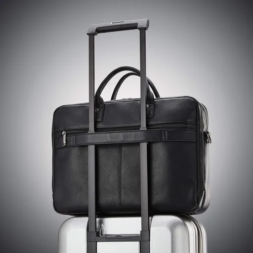 Miniatura 6 de Samsonite Maletín Toploader de cuero clásico unisex para adultos