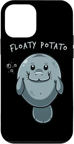 Miniatura 15 de iPhone 11 Floaty Potato Manatí Chubby Sirena Sea Vaca Animal Estuche de Regalo