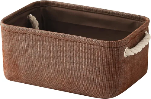 Miniatura 10 de TheWarmHome Contenedores de almacenamiento para estantes, tamaño mediano, 3 unidades, 13.8 pulgadas de largo x 9.8 pulgadas de ancho x 6.7 pulgadas