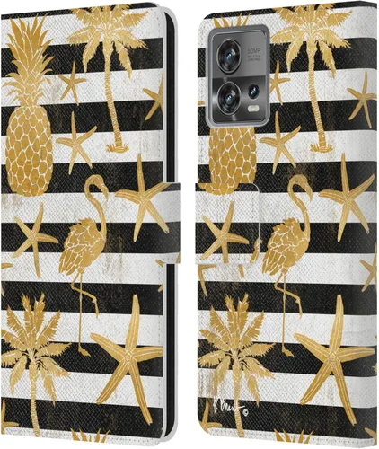 Miniatura 7 de Head Case Designs Officially Licensed Paul Brent Agate Mermaid Coastal Leather Book Wallet Case Cover Compatible with Motorola Moto Edge 30 Fusion