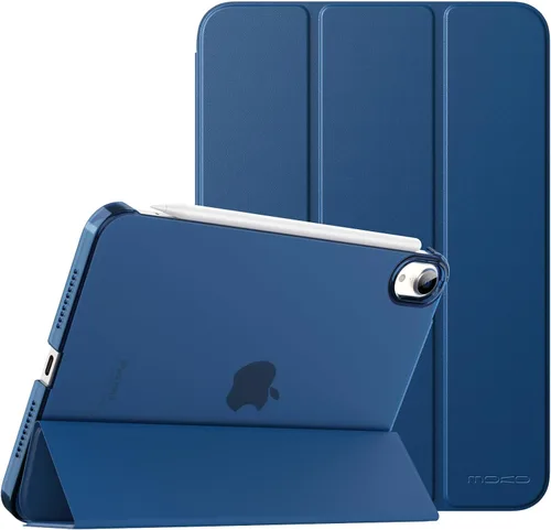 Miniatura 31 de MoKo Funda para iPad mini 7 (A17 Pro) Generación 2024, Funda para iPad mini 6 2021, Funda Protectora Delgada y Ligera de 8.3 Pulgadas con Carcasa