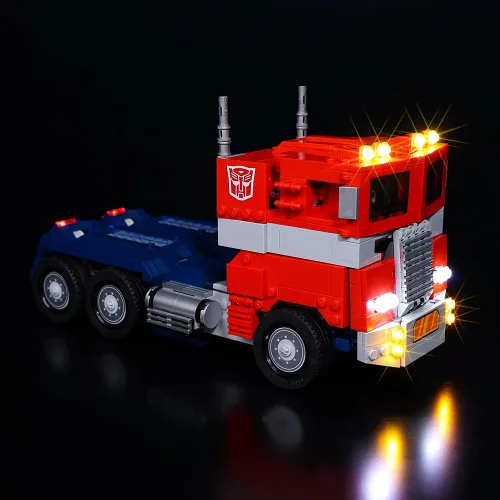 Miniatura 7 de Kyglaring Kit de iluminación LED (sin modelo) diseñado para Lego Optimu Prime Transformer 10302 Kit de construcción modelo - sin juego de Lego