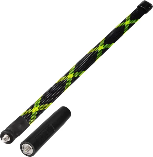 Miniatura 8 de Bingfu Doble banda VHF UHF 136-520MHz 18.7 pulgadas plegable camuflaje CS táctico SMA hembra jamón antena de radio para BaoFeng UV-5R UV-82 BF-F8HP