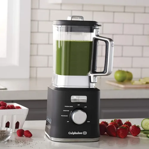 Miniatura 5 de Calphalon Precision Control - Batidora de 50 onzas con base de 900 vatios y tarro Tritan sin BPA, negro mate
