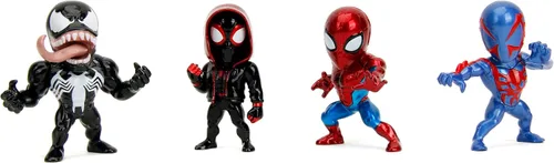 Miniatura 4 de Marvel Spider-Man - Figura fundida a presión de 2.5 pulgadas, paquete de 4
