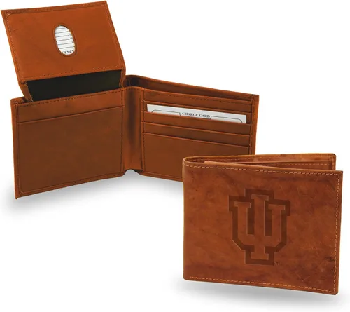Miniatura 7 de Rico Industries NCAA Alabama Crimson Tide - Billetera de cuero con relieve