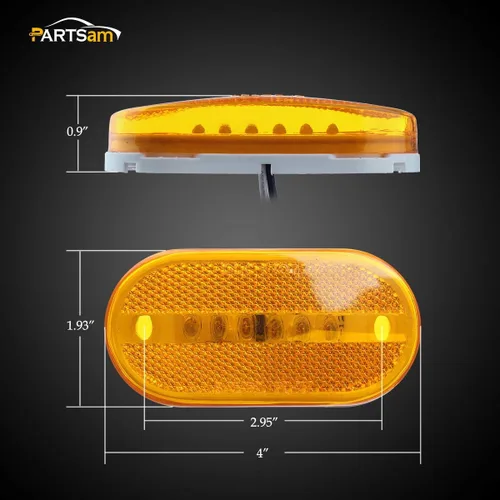 Miniatura 6 de Luces laterales de 6 LED de 4 pulgadas, paquete de de 2