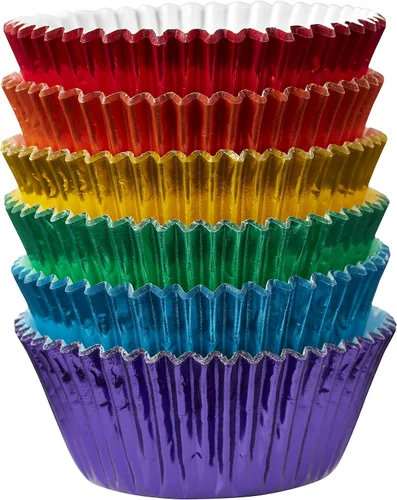 Miniatura 2 de Wilton 72 forros para cupcakes arcoíris