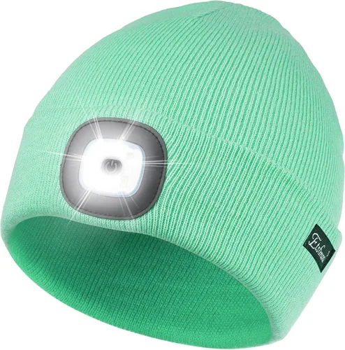 Miniatura 41 de Etsfmoa Gorro unisex con la luz, regalos para hombres, papá, padre, gorras recargables por USB