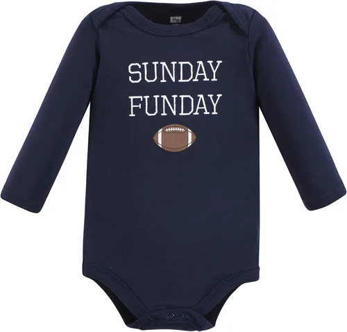 Miniatura 13 de Hudson Baby Body unisex de algodón de manga larga para bebé, leopardo rosa rojo
