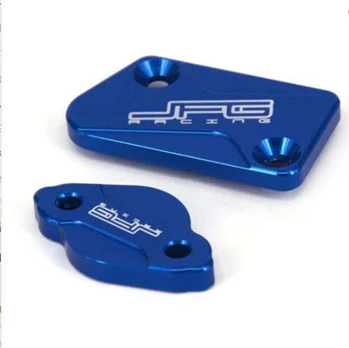 Miniatura 8 de Juego de Tapa CNC para Depósito de Líquido de Frenos Delantero y Trasero de Moto Compatible con YZ125 YZ250 YZ426F-450F 08-21 YZ250F 07-21 YZ125X