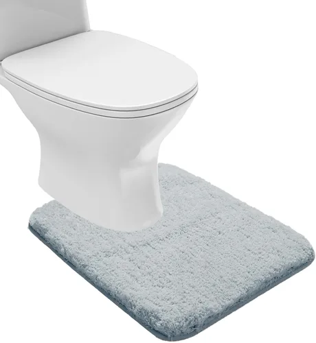 Miniatura 74 de Suchtale - Alfombra de baño antideslizante, tapete de baño de microfibra suave, absorbente de agua, peluda, lavable a máquina, para regadera, 16 x