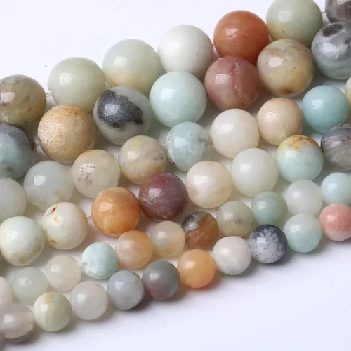 Miniatura 66 de 36 PIEZAS Cuentas de Malaquita Roja de 10 MM, Cuentas Redondas Sueltas de Gema Natural para Hacer Joyería 38 cm