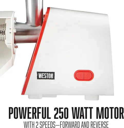 Miniatura 4 de Weston Deluxe - Colador eléctrico para tomates, molinillo de alimentos, salsas para salsa, frutas, manzanas, bayas, 4 cuartos de galón (82-0250-W)