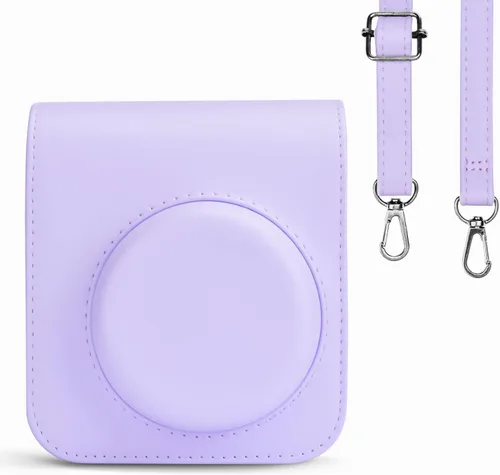 Rieibi Funda para cámara compatible con Fuji Instax Mini 12 – Funda de transporte para cámara instantánea Fujifilm Instax Mini 12 – Mini 12 Funda