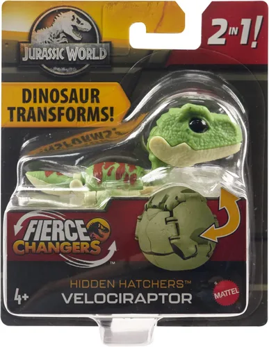 Miniatura 9 de Jurassic World Incubadoras ocultas de juguete de dinosaurio para edades de 4 años en adelante