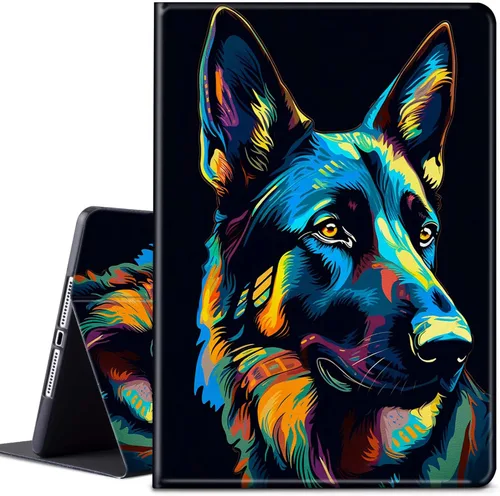 Miniatura 26 de Funda para tablet Kindle Fire 7 2019/2017 lanzamiento 9ª/7ª generación 7 pulgadas, ligera, protectora de piel sintética, cubierta inteligente