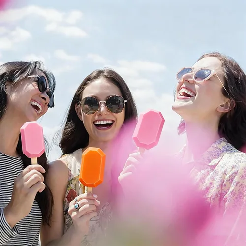 Miniatura 5 de Herramienta de helado, herramienta de barra de hielo de silicona multirejilla, a prueba de calor, reutilizable, herramienta para hacer helados