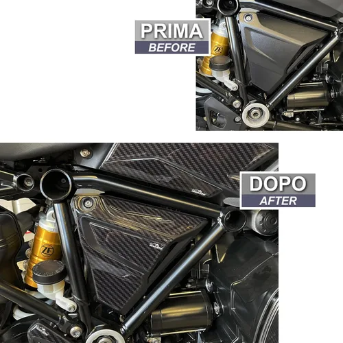 Miniatura 3 de Resin Bike Adhesivos 3D para motocicleta compatibles con BMW R 1250 GS - GS Adventure 2021-2024. Protección lateral de la caja de aire contra