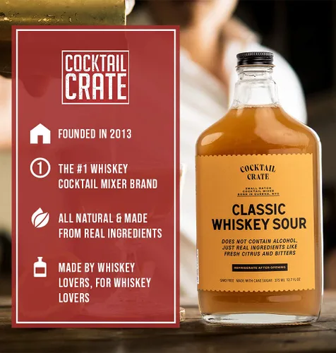 Miniatura 5 de Cocktail Crate Paquete variado de mezcladores de bebidas premium Mezcladores de cóctel artesanales galardonados para verdaderos conocedores