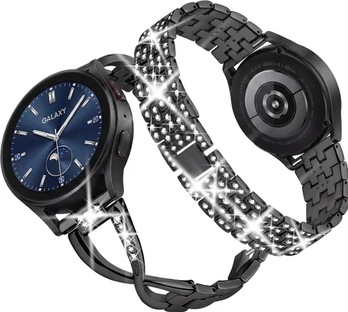 Supoix Compatible con Samsung Galaxy Watch 7/6/5/4 de 1.575 pulgadas, 1.732 pulgadas, Galaxy Watch FE 2024/Galaxy 3 de 1.614 pulgadas/Galaxy Watch
