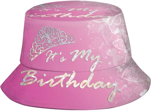 Miniatura 9 de Sombrero de pescador de feliz cumpleaños, sombrero de pescador, sombrero de viaje para playa, sombrero para el sol, gorra al aire libre unisex