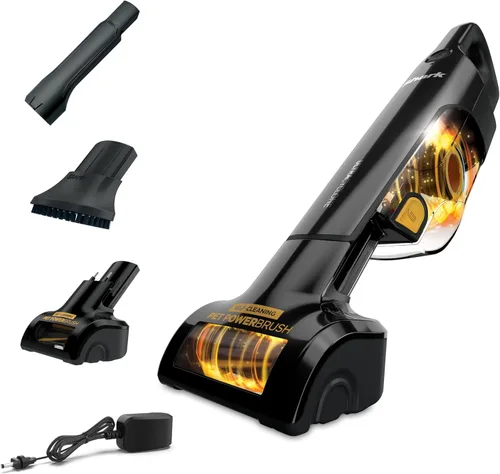 Miniatura 14 de Aspiradora de mano inalámbrica Shark UltraCyclone Pro, potente succión, aspiradora de mano para auto y hogar, herramienta para hendiduras, cepillo