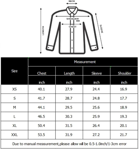 Miniatura 7 de Camisas de vestir para hombre de manga larga de algodón con botones y mangas largas, de corte ajustado