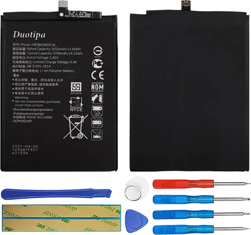 Miniatura 9 de Duotipa HB356687ECW - Batería compatible con Huawei Honor 7X Mate 10 Lite Nova 2 Plus con kit de herramientas de reparación