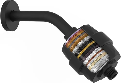 Huttdmel Soporte para cabezal de ducha, soporte de ducha para cabezal de ducha de mano, con brazo de ducha de 6 pulgadas, compatible y de fácil