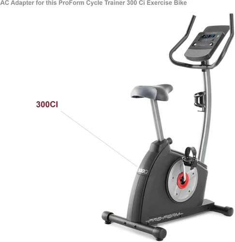 Adaptador de CA compatible con bicicleta estática ProForm Cycle Trainer 300 Ci