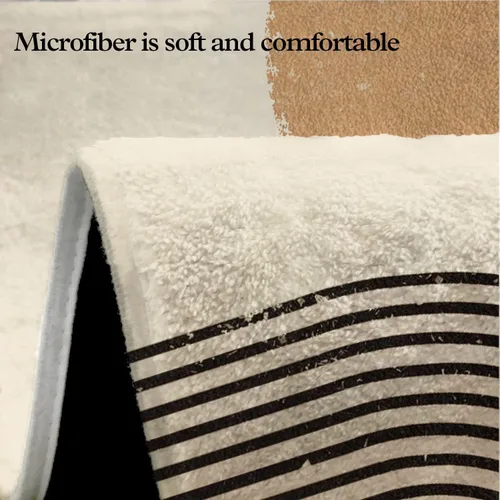 Miniatura 3 de Alfombra Tapete de Baño Abstracta Boho de Mediados de Siglo - Alfombra de Baño de Goma Antideslizante Absorbente Suave para Bañera Ducha Lavabos