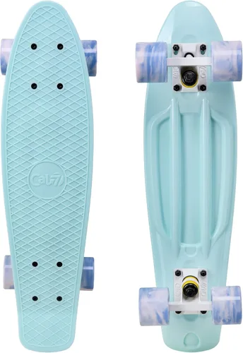 Miniatura 10 de Cal 7 - Patineta cruiser mini de plástico completa de 22 pulgadas
