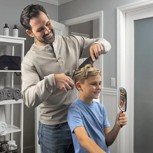 Miniatura 6 de Oster Pro - Kit de corte de pelo ajustable y cortadora de cabello, 1 unidad, azul marino