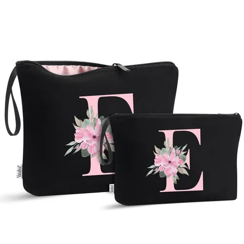 Miniatura 21 de Vavabox A-Z Bolsa de Maquillaje Personalizada, Regalos de Cumpleaños para Mujeres y Mamá, Regalos para la Mejor Amiga, Bolsa de Cosméticos