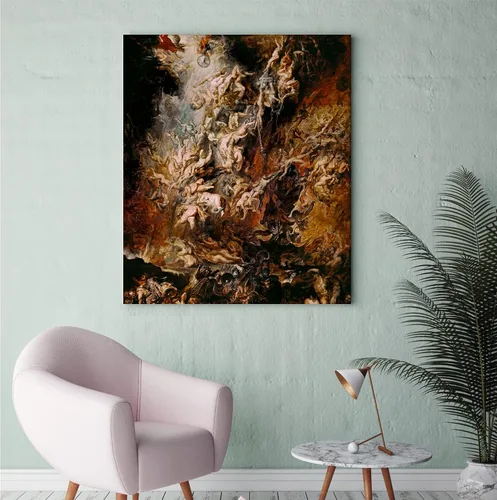 Miniatura 88 de A&T ARTWORK Campo de trigo con cipreses de Van Gogh Las reproducciones de arte clásico mundial, impresiones en lienzo giclée para decoración