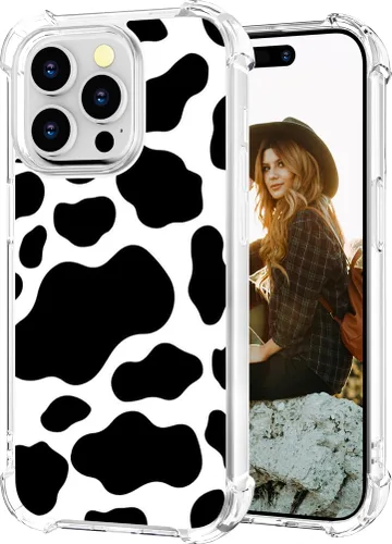 Miniatura 97 de Hungo Funda compatible con iPhone 15 Plus para mujer, diseño floral transparente, lindo, flor azul rosa Rosas Azules