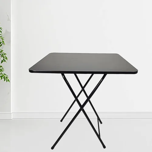 Miniatura 6 de Mesa plegable, pequeña mesa plegable, mesa plegable al aire libre, mesa portátil, mesa de comedor plegable, cuadrada MDF sólido para 4 personas