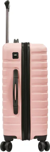 Miniatura 4 de U.S. Traveler Boren - Maleta de viaje de policarbonato resistente con 8 ruedas giratorias, asa de aluminio