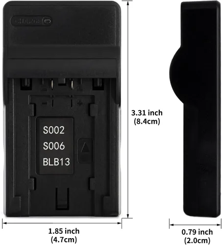 Miniatura 3 de Norifon Cargador USB CGA-S002 para Panasonic Lumix DMC-FZ15, DMC-FZ18, DMC-FZ2, DMC-FZ20, DMC-FZ28, DMC-FZ3, DMC-FZ30, DMC-FZ35, DMC-FZ38, DMC-FZ4