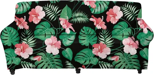 Miniatura 32 de Forchrinse Funda de sofá con estampado navajo africano para sofá de 1 cojín, funda elástica para sofá, protector de muebles para casa rural, hogar