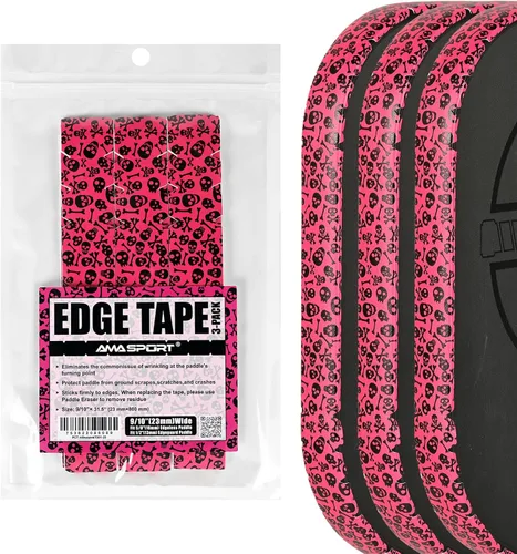 Miniatura 40 de PICKLETECH Pickleball Edge Guard Tape – Pink Unicorn Pattern Edge Tape for Pickleball Paddle - Fit Perfectly Curved Edge - No Wrinkling Sonrisa verde