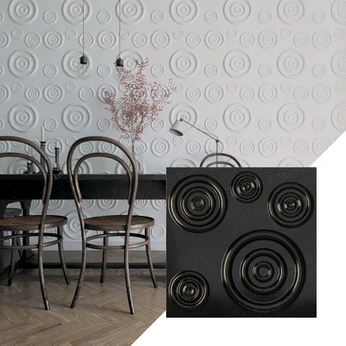 Miniatura 13 de Ekena Millwork 19 5/8 pulgadas de ancho x 19 5/8 pulgadas de alto Reece EnduraWall Panel de pared decorativo 3D, cobre envejecido