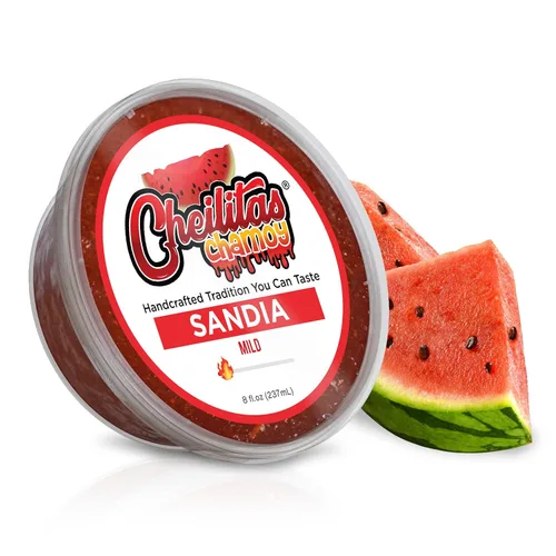 Miniatura 16 de Cheilitas Chamoy Salsa de caramelo mexicano natural para bordes Hecho a mano para bebidas, cócteles, micheladas, cerveza y más (mango)