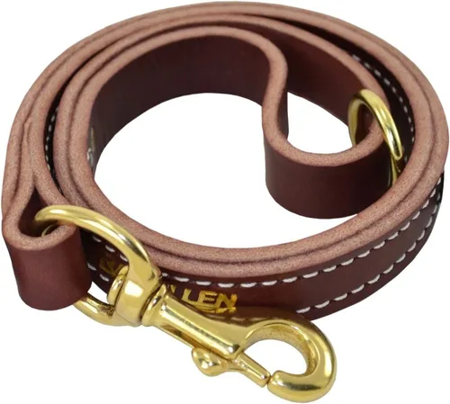 Miniatura 4 de Ray Allen Leather Latigo Traffic Lead (correa de perno, 11")
