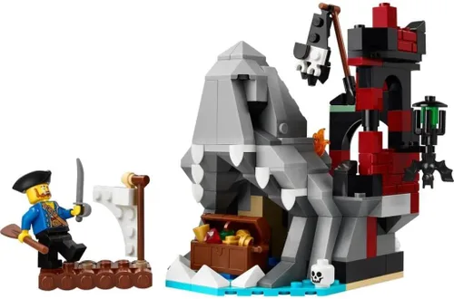 Miniatura 3 de LEGO Juego de construcción Scary Pirate Island GWP (40597, 214 piezas)