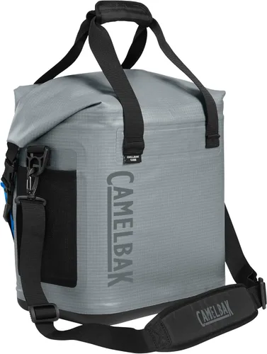 CamelBak ChilBak Cube 18 Soft Cooler Backpack & Hydration Center Fusion Reservoir Gris (Monument Grey)