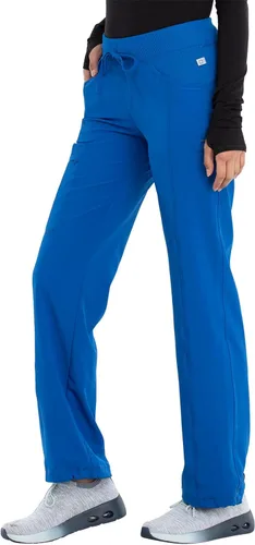 Miniatura 4 de Cherokee Womens Infinty Low Rise Straight Leg Drawstring Scrub Pant